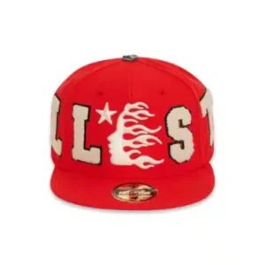 Red Fitted Hellstar OG Patch