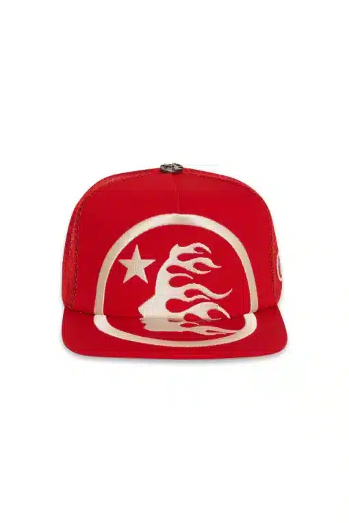 Red Hellstar Big Logo Hat