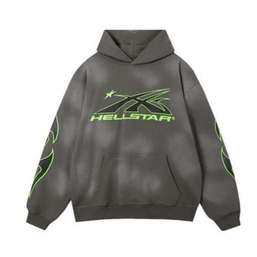 Hellstar Airbrushed Skull Hoodie