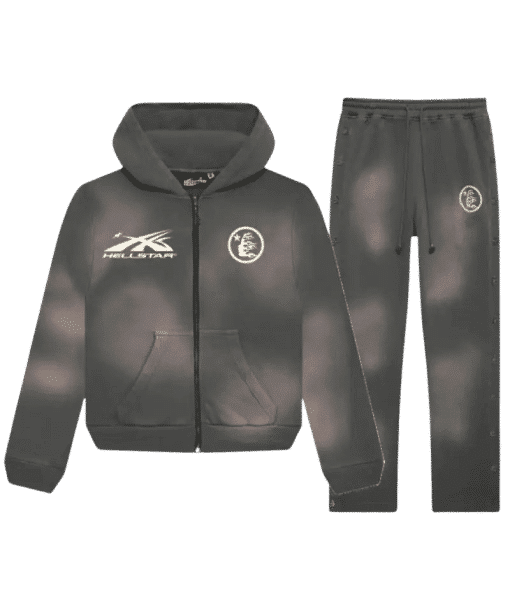 Grey Hellstar tracksuit