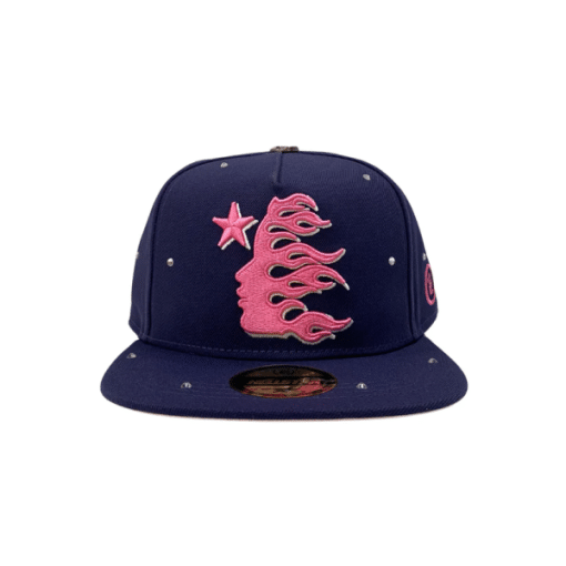 Hellstar Navy Fitted Hat