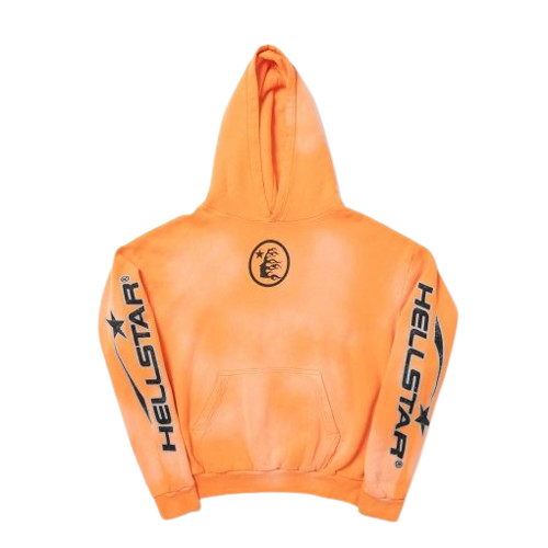 Orange Hellstar Hoodie