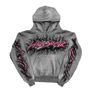 Grey Hellstar Hoodie