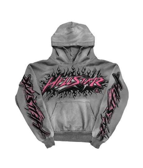 Grey Hellstar Hoodie