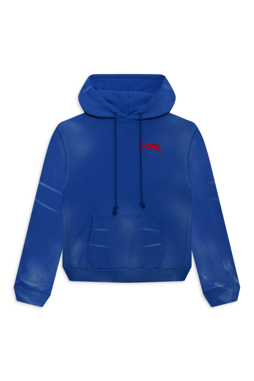 Hellstar Sports Gel Hoodie Blue