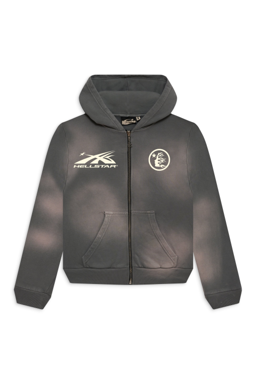 Hellstar Sports Zip-Up Grey