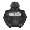 black cropped hoodie