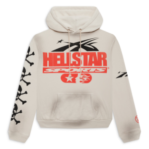 hellstar hoodie grey