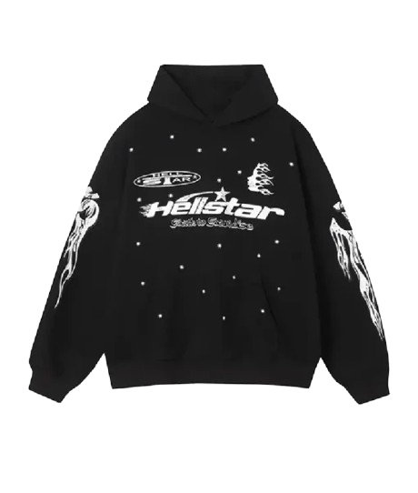 Hellstar Racer Hooded Vintage Black