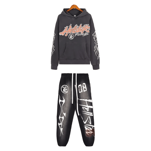 Hellstar black tracksuit