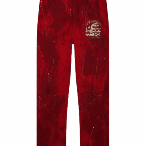 Hellstar Red Tye-Dye Sweatpants