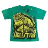 Hell star Green T Shirt