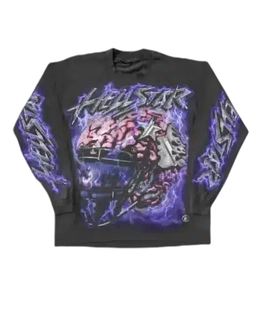 Poweredby the Hellstar Long Sleeve star
