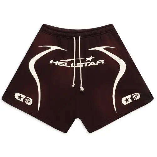 Brown Hellstar Shorts