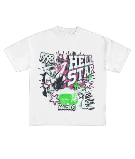 Hellstar 1998 Records T-Shirt White