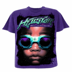 Hellstar Goggles Purple Shirt