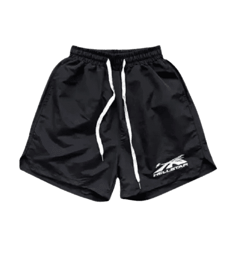 Hellstar Studios Classic Shorts Records Black Short