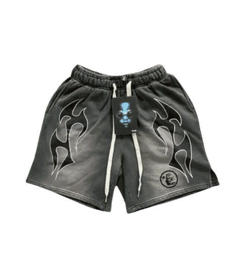 Hellstar Records Grey Shorts