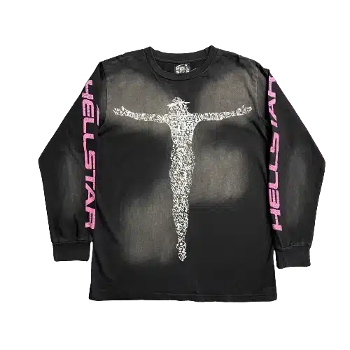 Hellstar Christ Long sleeve T-Shirt Black