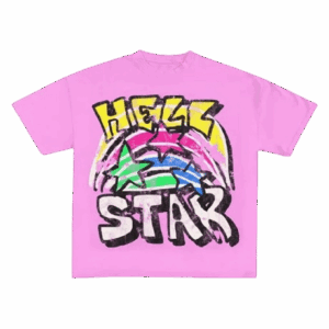 Hellstar Graphic Pink T-Shirt