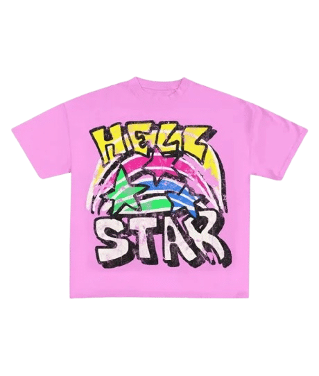 Hellstar Graphic Pink T-Shirt