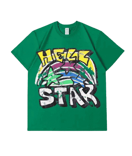Hellstar Graphic Green T-Shirt