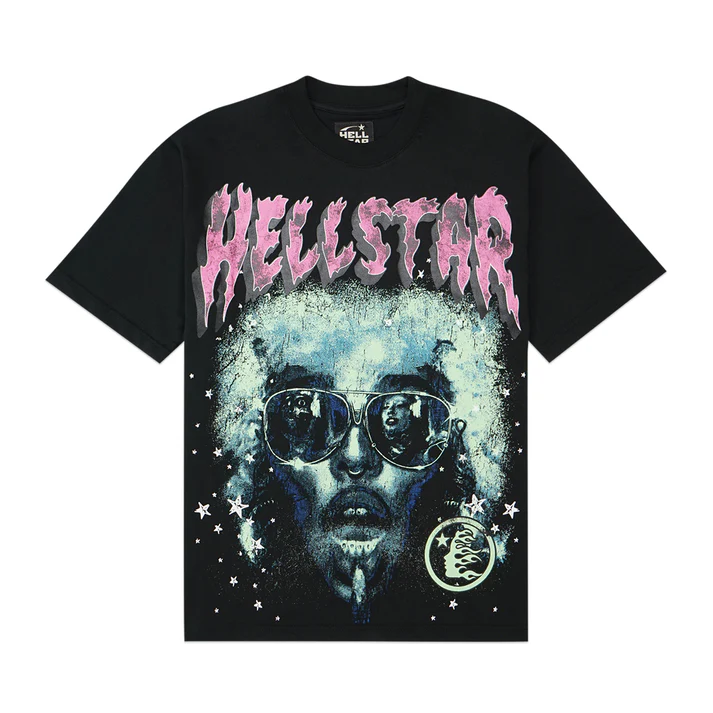 Hellstar Gothic Portrait Graphic T-Shirt