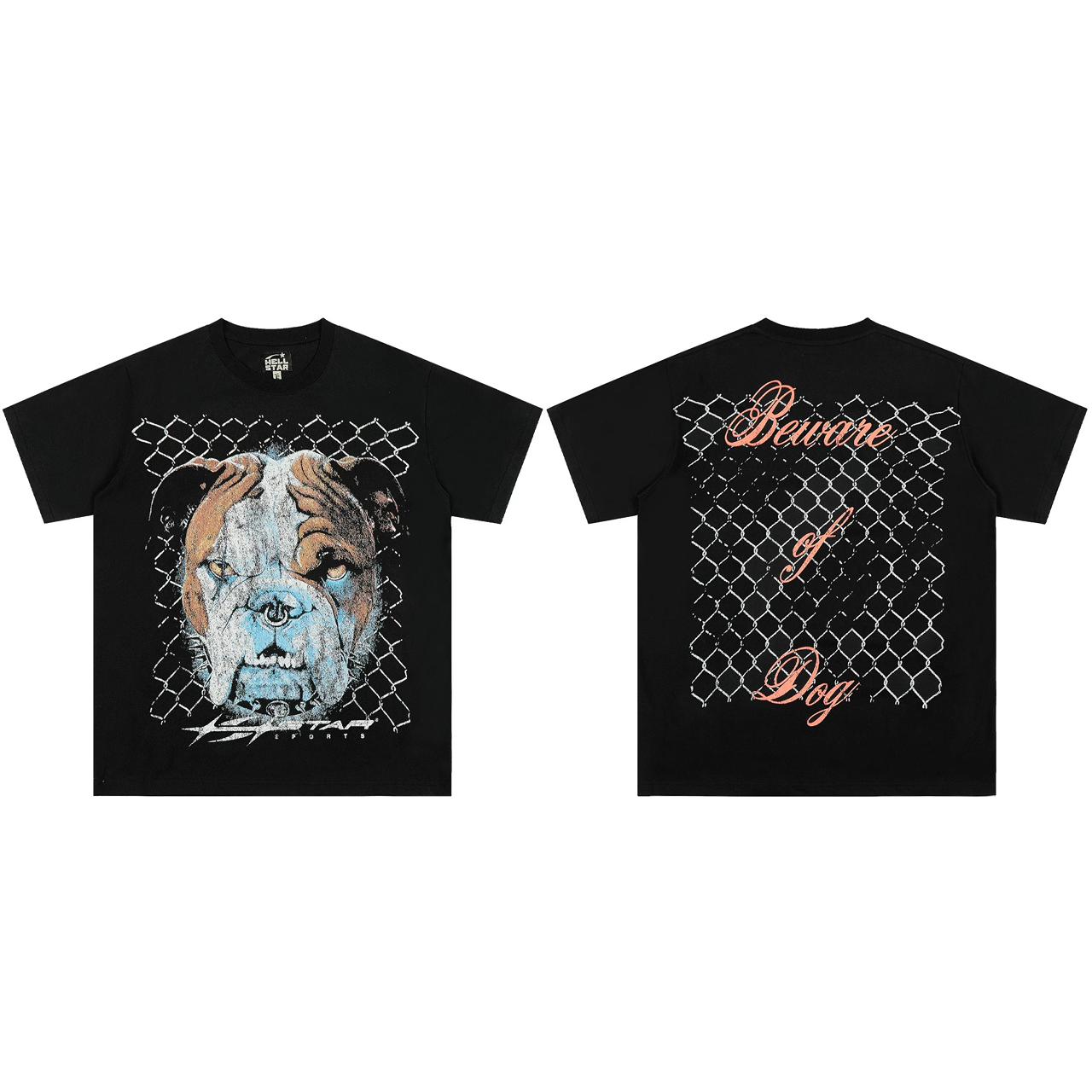Hellstar Beware Of Dog Graphic T-Shirt