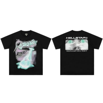 Hellstar Alien Attacks Graphic T-Shirt