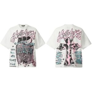 Hellstar Twin Faces Graphic T-Shirt
