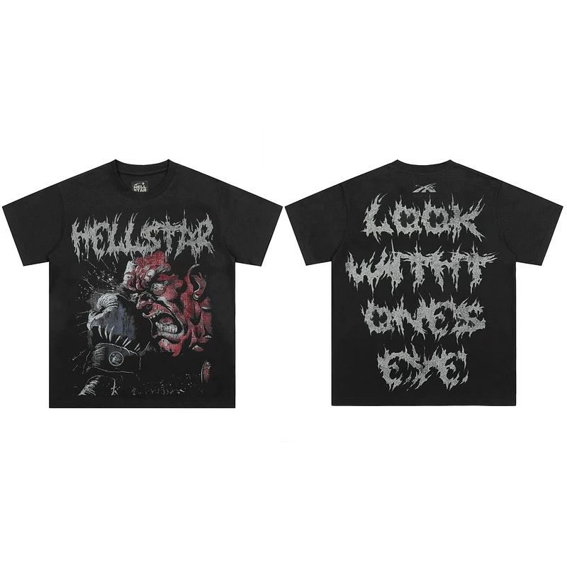 Hellstar Wrath Comes Out Graphic T-Shirt