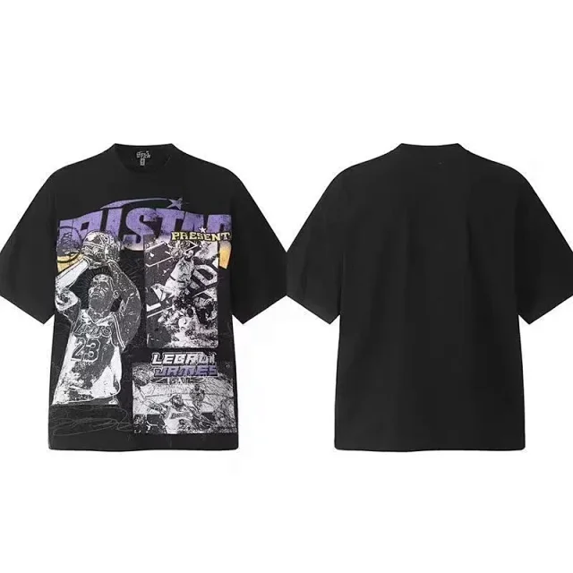 Hellstar Legends Never Fade Graphic T-Shirt Black