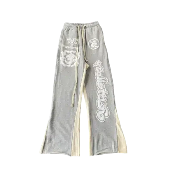 Hellstar Grey Flare Sweatpant