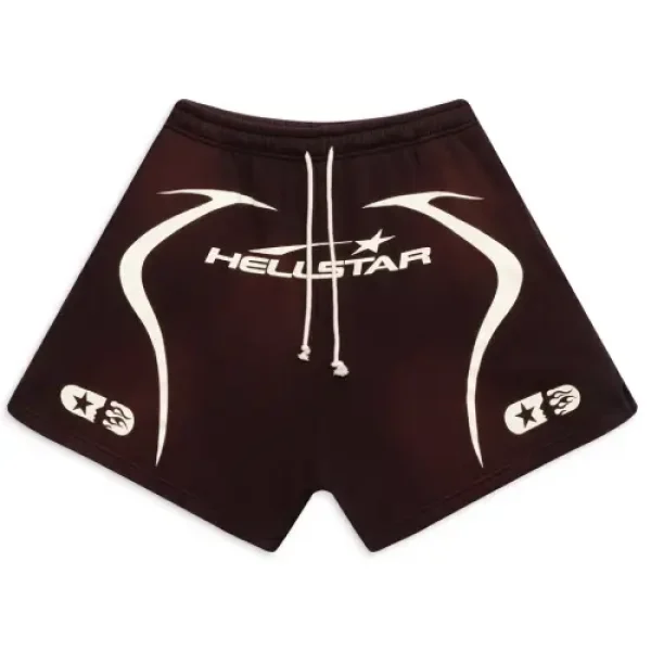 Brown Hellstar Shorts