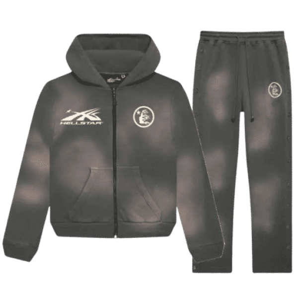 Grey Hellstar tracksuit