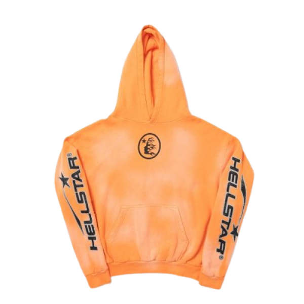 Orange Hellstar Hoodie