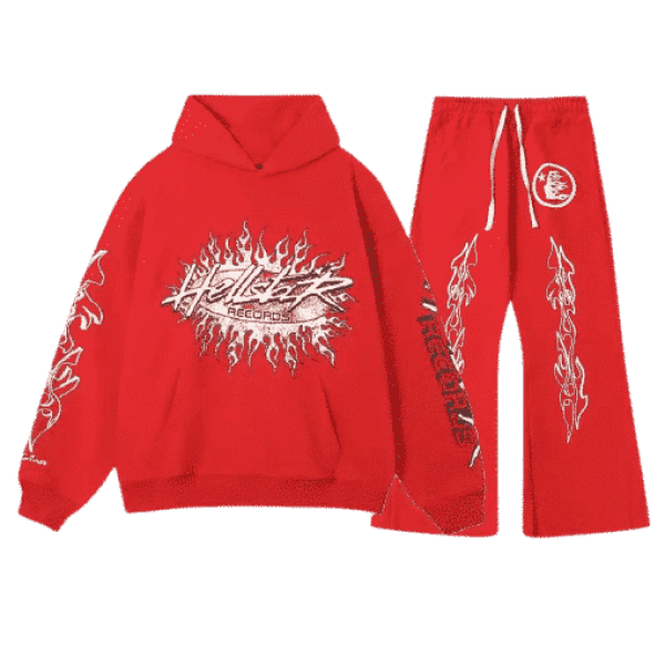 Red Hellstar Tracksuit