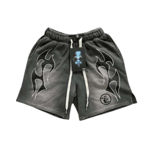 Hellstar Records Grey Shorts