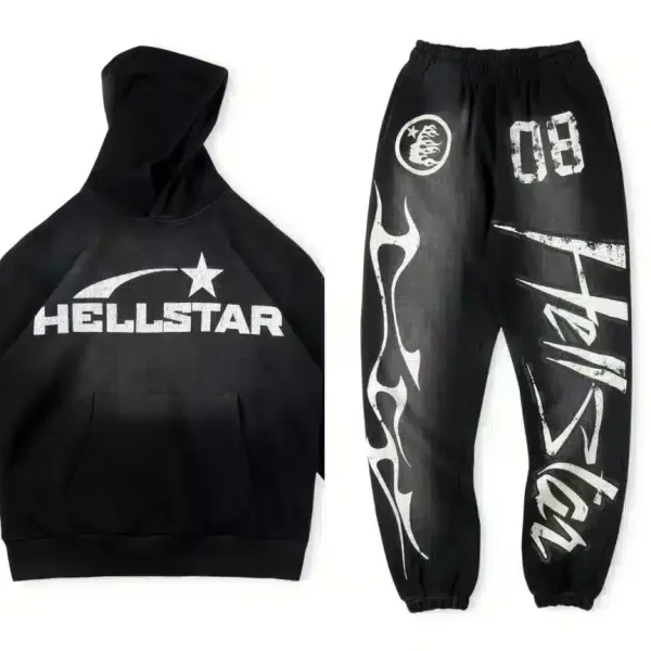 Hellstar sweatpants black